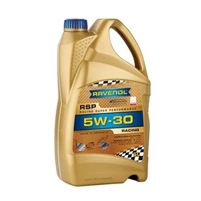 Imagen de Aceite RAVENOL RSP Racing Super Performance SAE 5W 30 5 L Para conducción extremadamente deportiva y Circuito/carreras/trackday