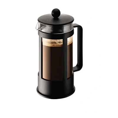Imagen de Bodum Cafetera émbolo, Acero Inoxidable, Negro, 3 Taza