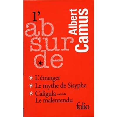 Imagen de L Absurde (contiene: Etranger; Le Mythe De Sisyphe; Caligula) ( 3 Vo