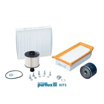 Imagen de PURFLUX KIT3 Juego de filtro RENAULT: Captur