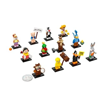 Imagen de LEGO 71030 Minifigures Looney Tunes Coleccionismo, 1 Mini figura de 12 para Coleccionar, Edición Limitada, con Accesorios