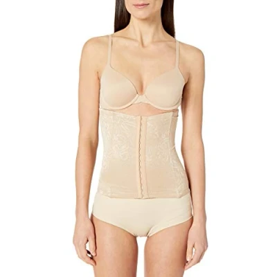 Imagen de Maidenform Jaquard Waistnipper Faja de cintura Mujer, Beige (Body T5F), 42