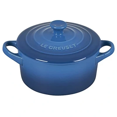 Imagen de Le Creuset Mini cocotte redondo de gres, 14 onzas, Marsella