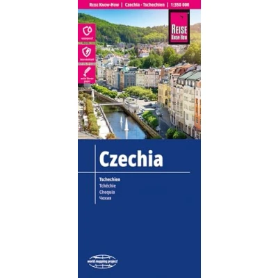 Imagen de Reise Know How Tschechien / Czechia (1:350.000): reiß und wasserfest (world mapping project)