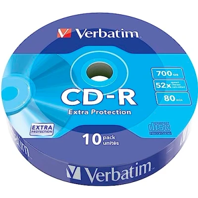 Imagen de Verbatim Cd r 700mb 52x 10 pack