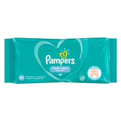 Imagen de Pampers 81688030 Fresh Clean Toallitas Húmedas, Unisex, Multi, 52 Unidad
