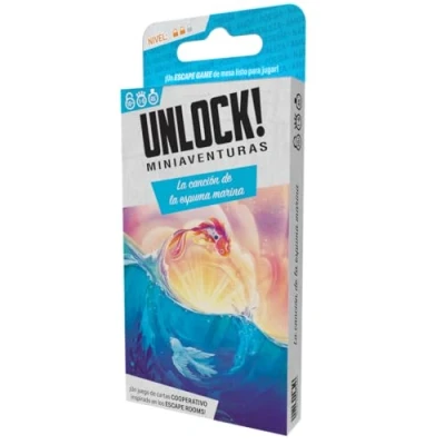 Imagen de Asmodee Unlock! Mini La Canción De Espuma Marina