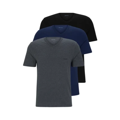 Imagen de BOSS Classic 3 PACK Camiseta interior, Hombre, Talla: XXL, Open blue