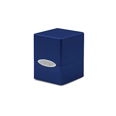 Imagen de Ultra Pro Satin Cube Caja para baraja de satén, Color Azul, pacífico (E 15586)