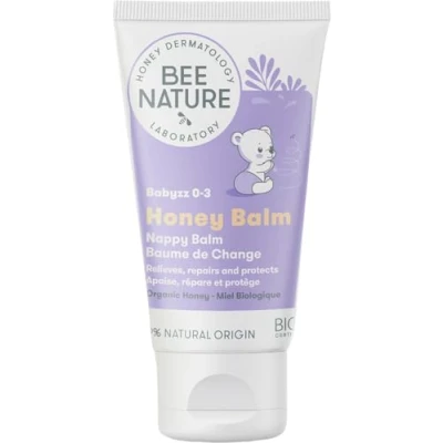 Imagen de Bee Nature Crema para Pañales con Miel Orgánica Alivia la Irritación, el Enrojecimiento y Irritación del Pañal Calma Regenera Suave Piel Recién Nacido Sin Alérgenos 50ml