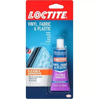 Imagen de Henkel / osi Selladores 1360694 1 Oz de vinilo, tela y pl stico adhesivo flexible