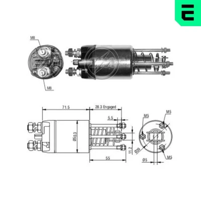 Imagen de ERA ZM5651 Interruptor magnético, estárter