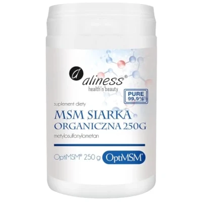 Imagen de MSM Azufre orgánico OptiMSM en polvo, 250 g