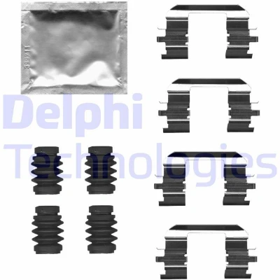 Imagen de DELPHI LX0686 Kit de accesorios, pastillas frenos