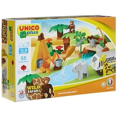 Imagen de Unico Unicoplus 8560 0000 Safari, 55 Piezas,