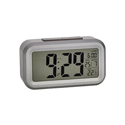 Imagen de TFA Dostmann Lumio Plus 60.2553 Despertador digital con temperatura (antracita)