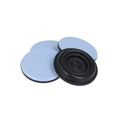 Imagen de Gleitgut Juego de 4 Soportes para Muebles (65 mm, diseño Piano, teflón Redondo