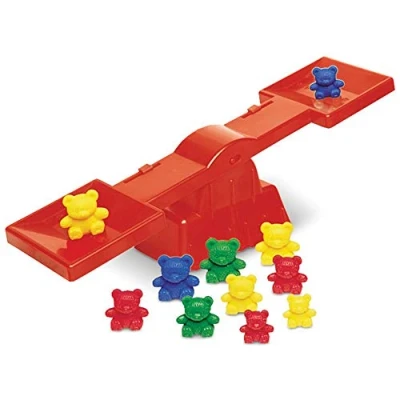 Imagen de Learning Resources Set de balanza para principiantes la familia los tres osos Three Bear Famly