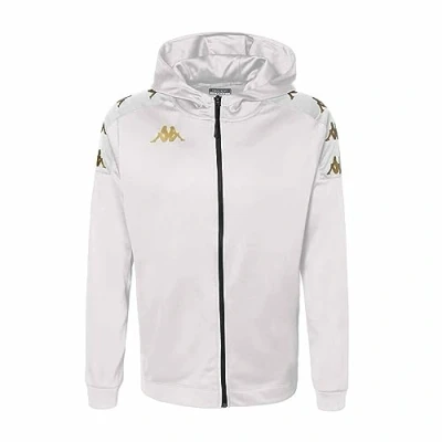 Imagen de Kappa Sudadera GREVOLO, Banda, Blanco, L, Hombre