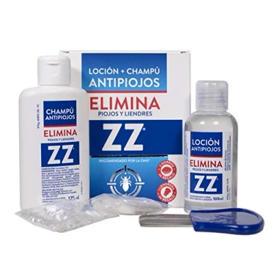 Imagen de Zz Locion + Champu Antipiojos 1 Envase 100 Ml +125