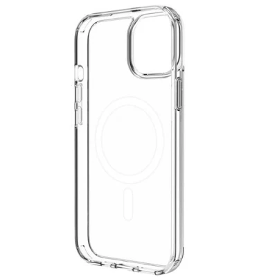 Imagen de Funda Muvit for Change Magsafe, Para iPhone 15 Plus, Materiales reciclables, Transparente