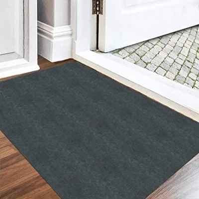 Imagen de DFIONC Felpudo Interior Lavable, de Entrada, Ultra Fino, Resistente y Absorbente