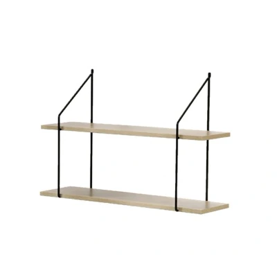 Imagen de Casâme Balda De Pared 2 Niveles Acabado Madera 60 Cm Largo
