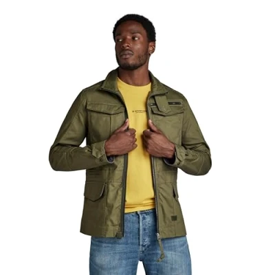 Imagen de G STAR Rovic Slim Field Jacke Chaquetas, Shadow Olive D24282 D389 B230, XL Hombres