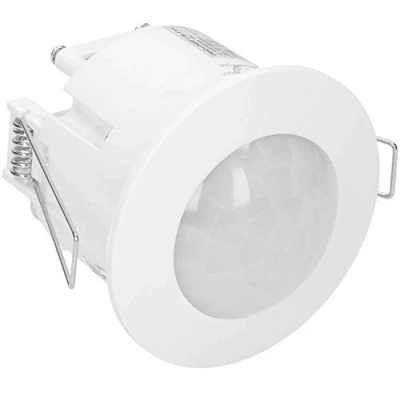 Imagen de ORNO CR 235 Detector de Movimiento Dentro 360 ​​Grados Alcance 6 m Sensor IP20 Empotrado Ajuste Tiempo