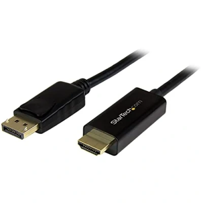 Imagen de Startech.com Cable Conversor Displayport A Hdmi De 2m Color Negro Ultra Hd 4k Convertidor Vídeo