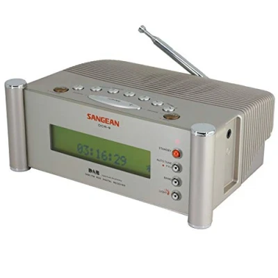 Imagen de SANGEAN DCR 9 Radio Reloj Despertador Dab/Dab+, RDS Alarma, Sleep, Snooze y Memorias