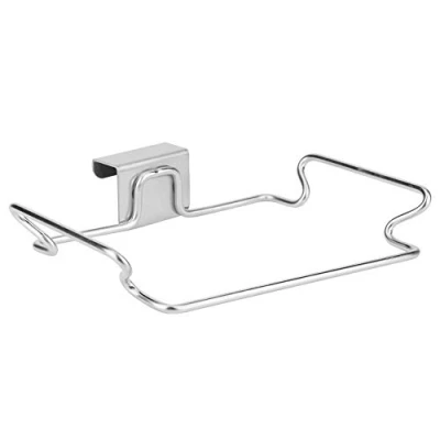 Imagen de Wifehelper Soporte para Bolsa de Basura, Puerta Acero Inoxidable Basura Cocina Rack Colgante