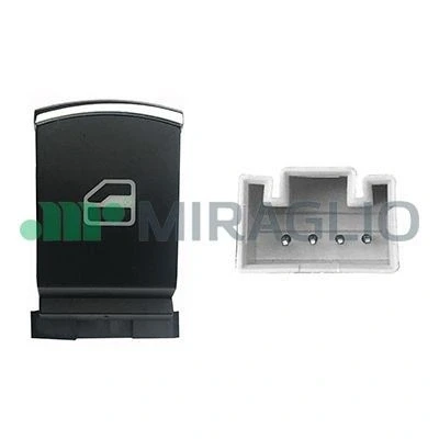 Imagen de MIRAGLIO 121/VKI76001 Interruptor, elevalunas Delante, derecha, Atrás izquierda VOLKSWAGEN: GOLF 6, Sharan II, Tiguan I
