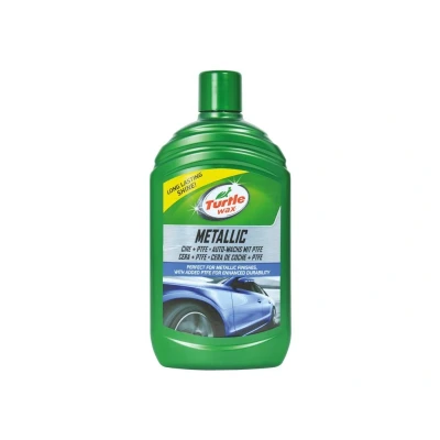 Imagen de TURTLEWAX Metallic Wax +PTFE 52870 Pulido de pintura Botella 500ml