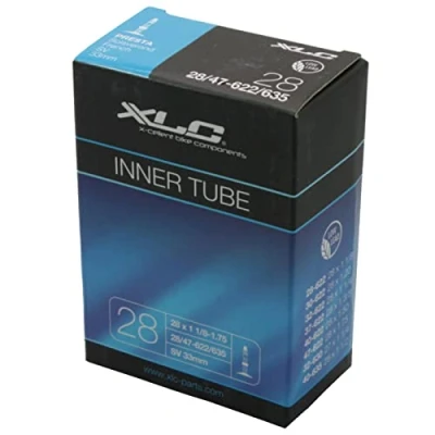 Imagen de XLC Cámara 27 28 x 1 1/8 1.75, válvula Presta (Fina), 32 mm, Unisex Adulto, 27/28 1.75 28/47 622/635 SV 32, Talla única