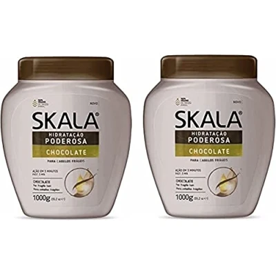 Imagen de SKALA Crema ACONDICIONADORA Chocolate 1000ML, Negro, Estandar