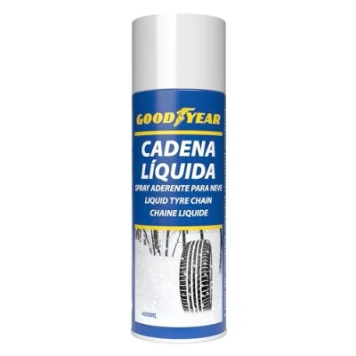 Imagen de Goodyear, Cadena líquida Nieve para neumáticos en Spray de 400 ml, Marca