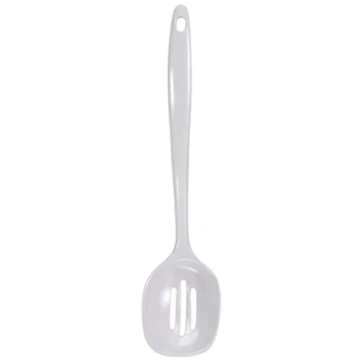 Imagen de Lacor 63603 Cuchara De Melamina Perforada Classic 30cm Blanco