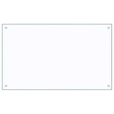 Imagen de vidaXL Protector de Salpicaduras Cocina Vidrio Templado 100x60cm Protección Herramientas Accesorios Grasa al Cocinar Fiable Práctico