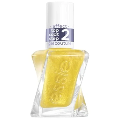 Imagen de Essie, Esmalte de Uñas Gel by Larga Duración con Acabado Brillante, Manicura Sin Rayos UV, Couture Tono 565 Crushed Gold, 13,5ml