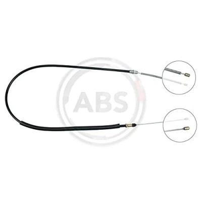 Imagen de A.B.S. K12468 Cable de Freno Mano 1425 Tambor para dirección izquierda/derecha RENAULT: Trafic I Furgón