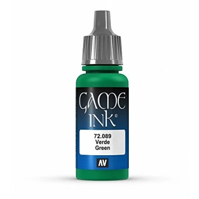 Imagen de Vallejo Juego de tinta 17 ml Acrílico Pintura Inky Verde
