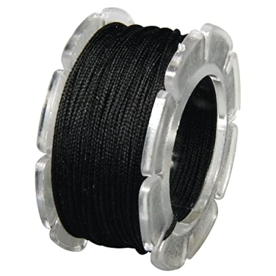 Imagen de Rayher 89812576 Cuerda de Cera con núcleo Nailon, 0,6 mm, Bolsa autoservicio, 10 m
