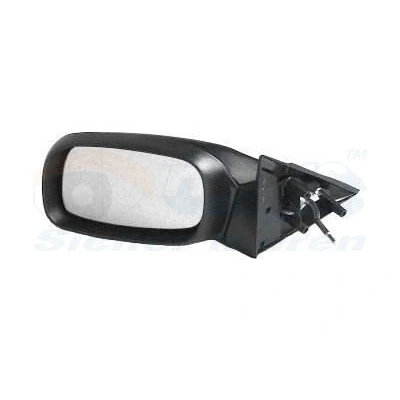 Imagen de espejo retrovisor Van Wezel 3735803 izquierda negro completo, convexo, asférico, ajustable desde interior, Ajuste por varillas para vehíc. con