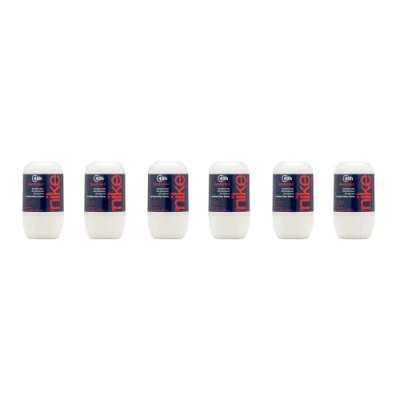 Imagen de NIKE Urban Wood, Desodorante Hombre Roll On, Pack de 6 x 50 ml, Antimanchas para Piel Sensible, 0% Alcohol y Sales Aluminio, Larga Duración, Fragancia Fougére Especiada