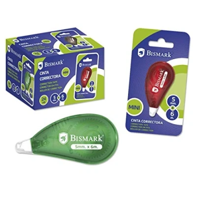 Imagen de POE Cinta CORRECTORA Mini 6 Metros X 5 MM. BISMARK 325761, sin especificar, Regular