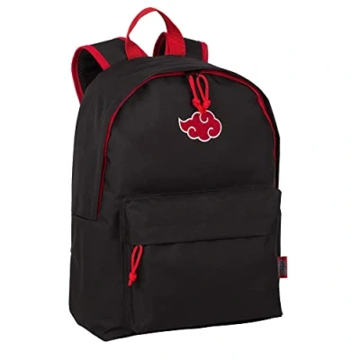 Imagen de Mochila Escolar Americana Naruto Cloud Compartimento Principal y Bolsillo Frontal Portaordenador e Interior Forrado Tirantes Ergonómicos, Acolchados Ajustables 40 x 31 13 cm Toybags
