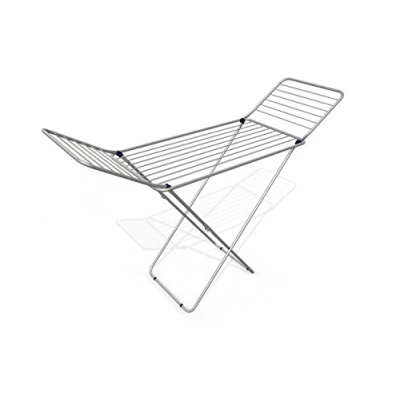 Imagen de Vileda 163245 Tendedero con X Legs Varillas Gruesas Antipliegues, Acero y Aluminio, Plateado