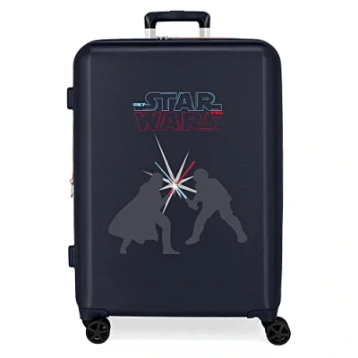 Imagen de Star wars Swords Maleta Mediana Azul 48x70x26 cms Rígida ABS Cierre TSA Integrado 81L 3,98 kgs 4 Ruedas Dobles