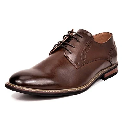 Imagen de Bruno Marc Zapatos Vestir Hombre Derby Oxfords Brogue Boda Trabajo Party Marron Oscuro PRINCE 16 Talla 43.5EU/10US